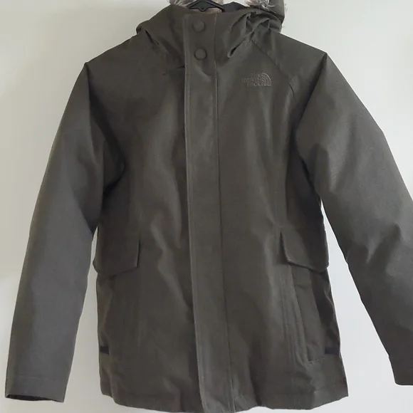 EUC NORTH FACE Girls down winter coat - Picture 2 of 10